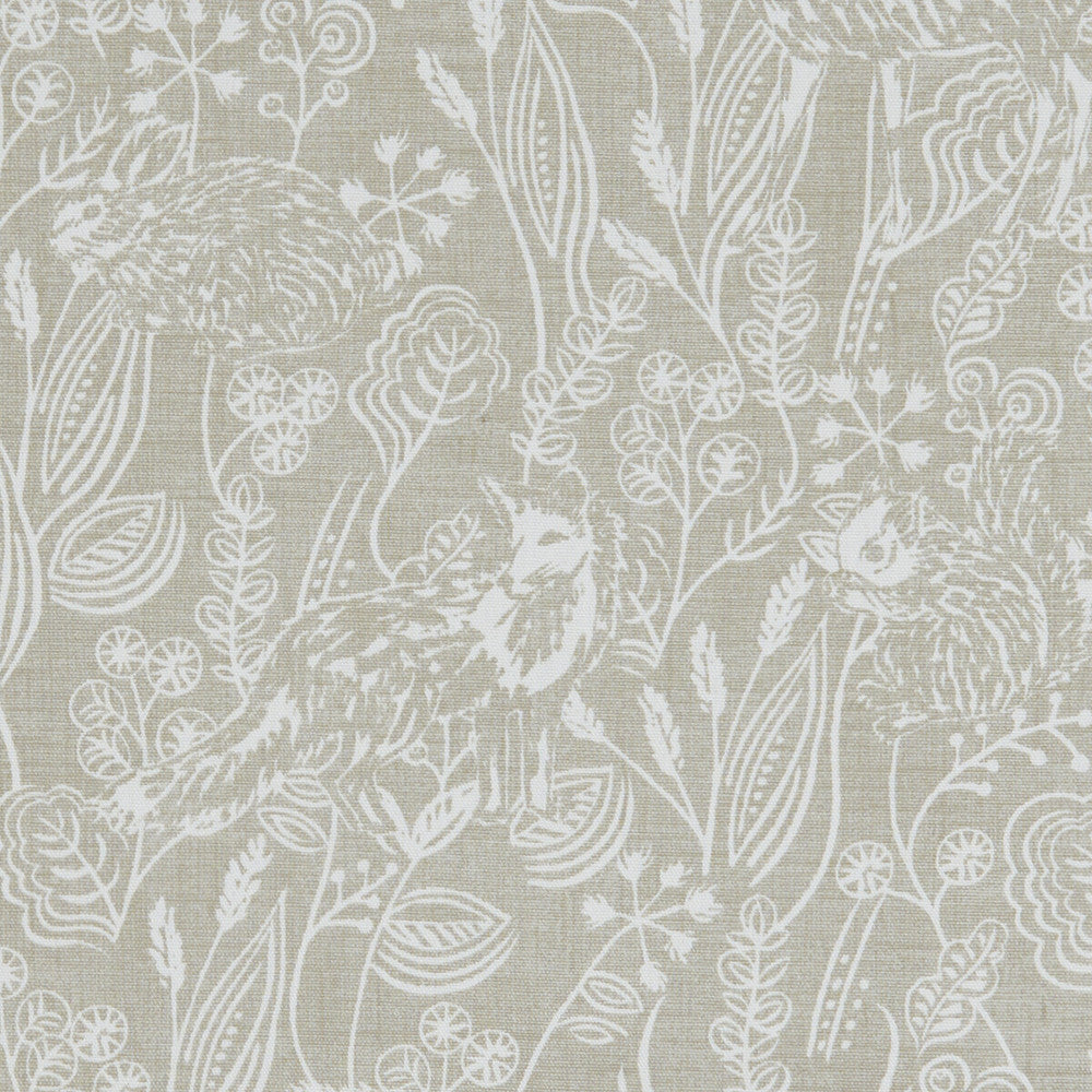 Westleton Taupe by Clarke And Clarke Designer Fabric CLARKE & CLARKE LAND & SEA COTTON - 100% Turkey MEDIUM Horizontal: 26.97 and Vertical: 15.94 54 - Swanky Fabrics -