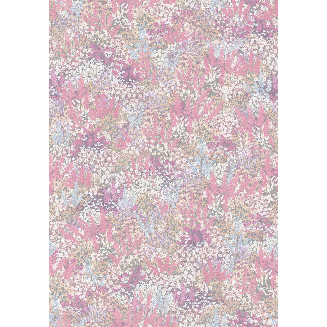 Petite Fleur Linen - Cerise F121/1002.CS.0 by Cole & Son Designer Fabric