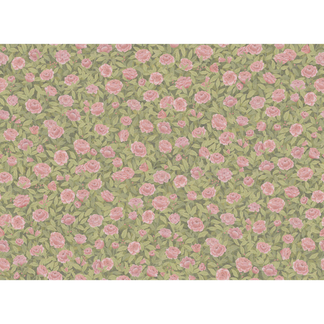 Idyll Roses Linen - Blush F121/2009.CS.0 by Cole & Son Designer Fabric