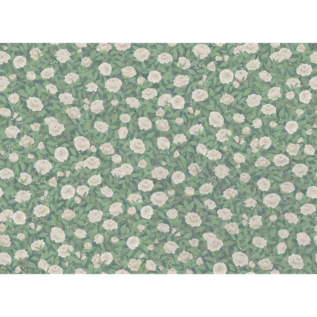 Idyll Roses Linen - Eaudenil F121/2010.CS.0 by Cole & Son Designer Fabric