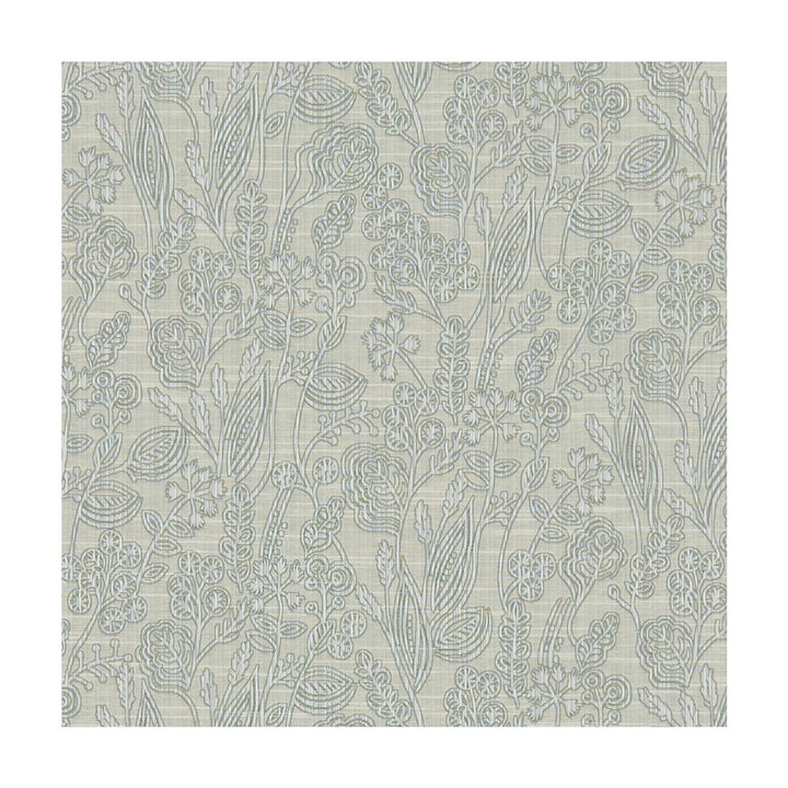 Marbury Silver by Clarke And Clarke Designer Fabric CLARKE & CLARKE MARBURY POLYESTER - 58%;COTTON - 42% India MEDIUM Horizontal: 18.11 and Vertical: 11.02 55 - Swanky Fabrics -