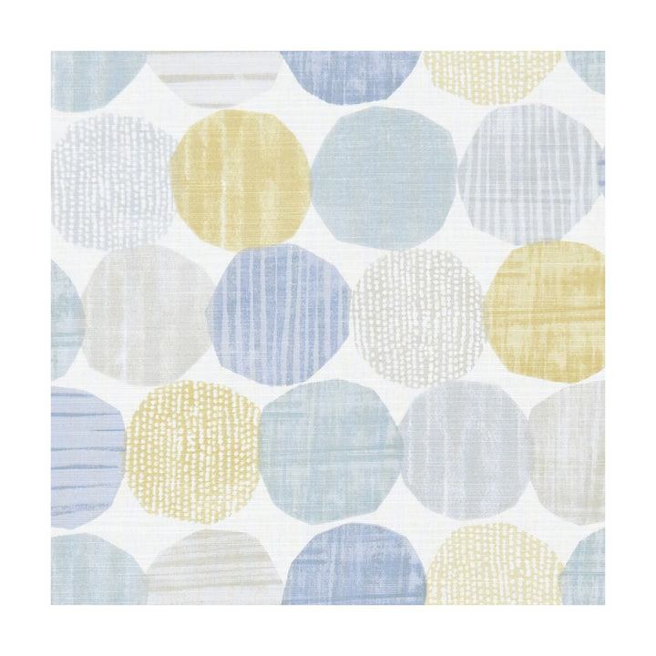 Stepping Stones Chambray/Honey by Clarke And Clarke Fabric Clarke And Clarke Fabric Stepping Stones Chambray/HoneyFabric CLARKE & CLARKE ROOF GARDEN COTTON - 100% Turkey </p><p>Repeat: H: 27.17, V: 12.4 54 - Fabric Carolina -