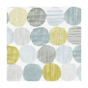 Stepping Stones Mineral by Clarke And Clarke Designer Fabric