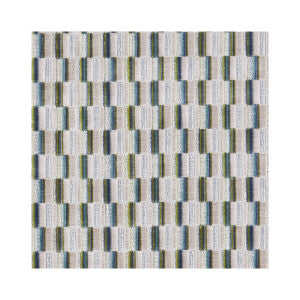 Cubis Peacock by Clarke And Clarke Designer Fabric