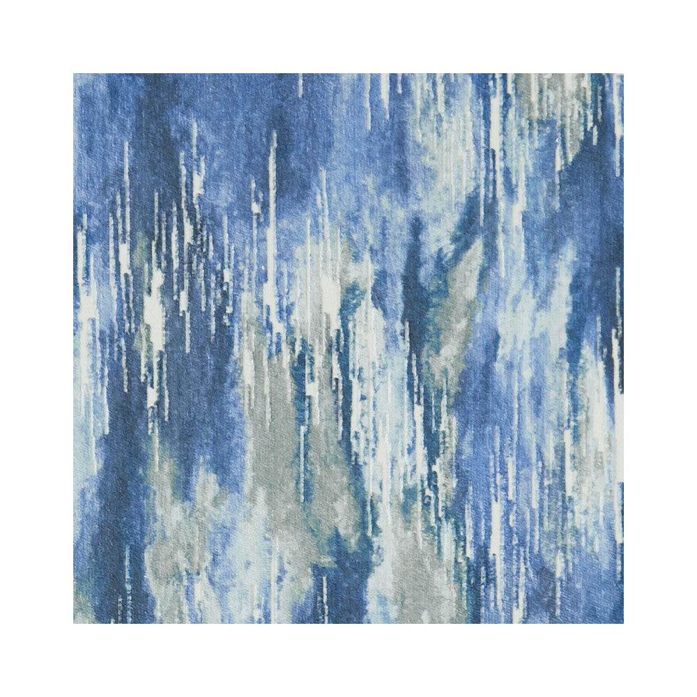 Umbra Denim by Clarke And Clarke Designer Fabric CLARKE & CLARKE KALEIDOSCOPE POLYESTER - 50%;VISCOSE - 50% India MEDIUM Horizontal: 13.58 and Vertical: 23.23 54 - Swanky Fabrics -