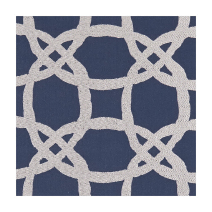 Fascino Midnight by Clarke And Clarke Designer Fabric CLARKE & CLARKE LUSSO 2 POLYESTER - 71%;COTTON - 29% India Horizontal: 6.77 and Vertical: 6.3 54 - Swanky Fabrics -