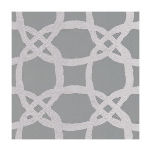 Fascino Pewter by Clarke And Clarke Designer Fabric