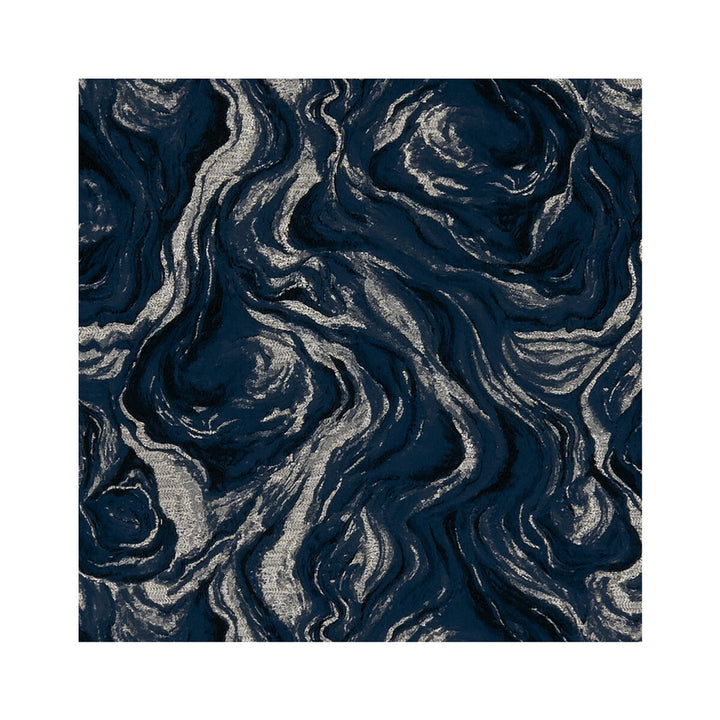 Lavico Midnight by Clarke And Clarke Designer Fabric CLARKE & CLARKE LUSSO 2 VISCOSE - 34%;COTTON - 33%;POLYESTER - 33% India MEDIUM Horizontal: 18.62 and Vertical: 11.02 54 - Swanky Fabrics -