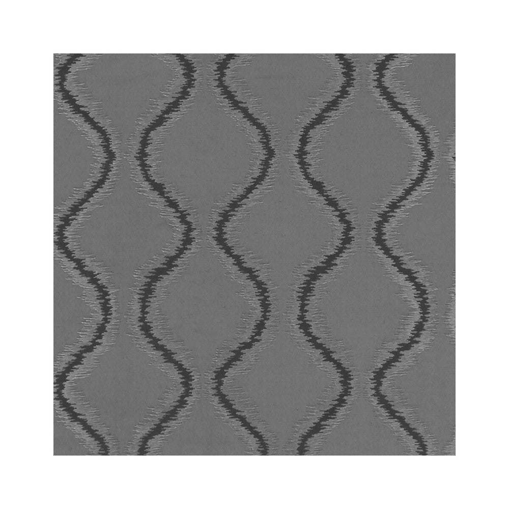 Solare Pewter by Clarke And Clarke Designer Fabric CLARKE & CLARKE LUSSO 2 POLYESTER - 57%;COTTON - 43% India - Horizontal: 9.09 and Vertical: 11.1 54 - Swanky Fabrics -