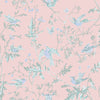 Hummingbirds Silk - Blush F125/1001.CS.0 by Cole & Son Designer Fabric