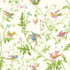 Hummingbirds Silk - Pearl F125/1003.CS.0 by Cole & Son Designer Fabric