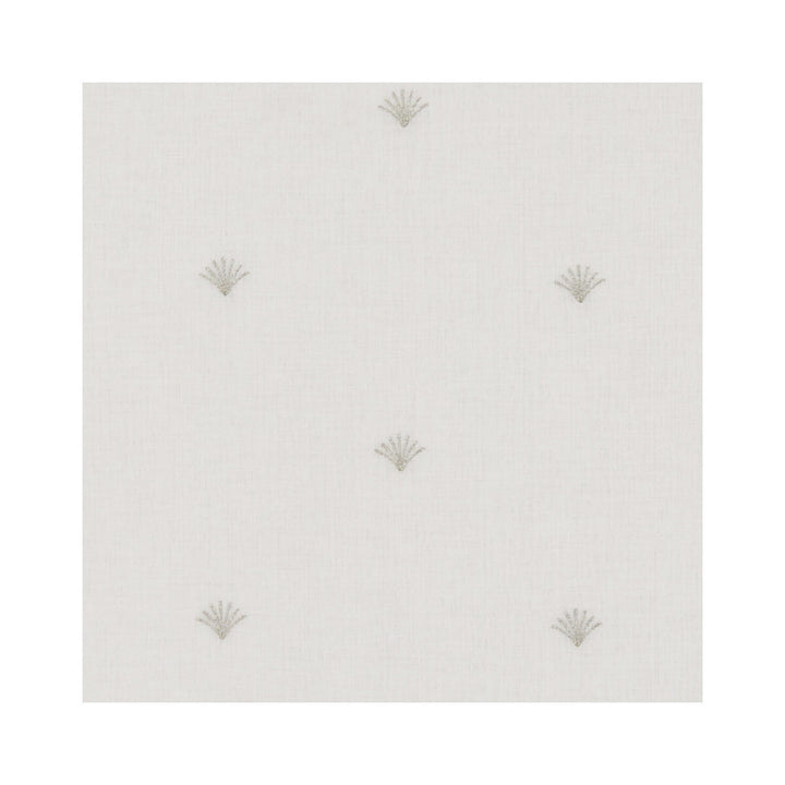 Fino Gilver by Clarke And Clarke Designer Fabric CLARKE & CLARKE LUSSO SHEERS POLYESTER - 100% India - Horizontal: 6.3 and Vertical: 6.69 110 - Swanky Fabrics -