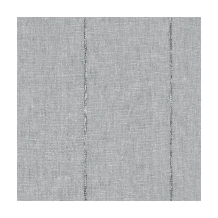 Corrado Pewter by Clarke And Clarke Designer Fabric CLARKE & CLARKE LUSSO SHEERS LINEN - 45%;POLYESTER - 40%;VISCOSE - 15% Turkey - Horizontal: 5.91 and Vertical: 0 118 - Swanky Fabrics -