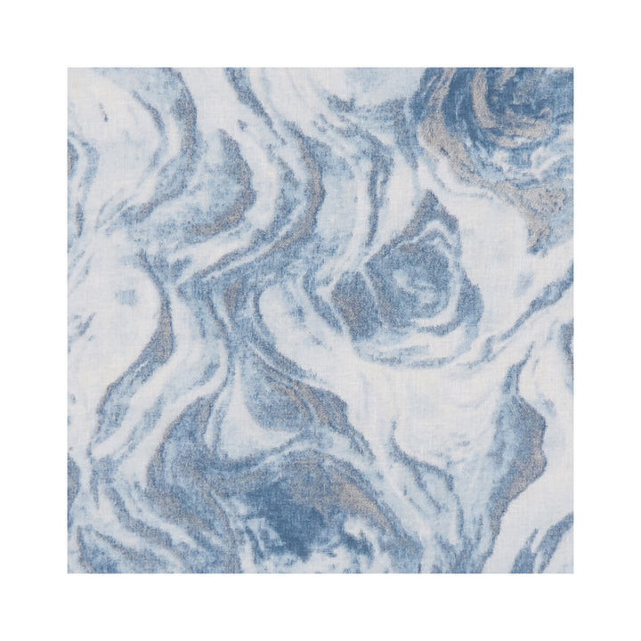 Lavico Sheer Chambray by Clarke And Clarke Designer Fabric CLARKE & CLARKE LUSSO SHEERS LINEN - 50%;POLYESTER - 50% Turkey - Horizontal: 27.56 and Vertical: 15.94 117 - Swanky Fabrics -