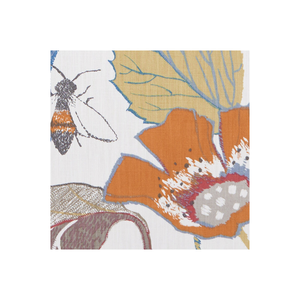 Lotus Spice by Clarke And Clarke Fabric Clarke And Clarke Fabric Lotus SpiceFabric CLARKE & CLARKE ORIENTAL GARDEN COTTON - 90%;LINEN - 10% United Kingdom </p><p>Repeat: H: 26.77, V: 25.2 54 - Fabric Carolina -