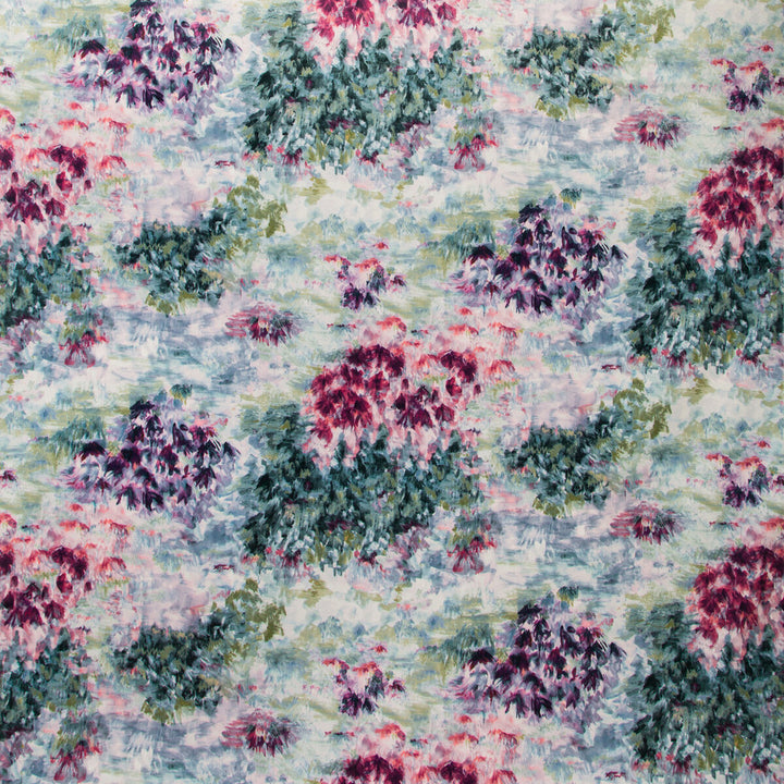 Fiore Slate/Amethyst by Clarke And Clarke Fabric Clarke And Clarke Fabric Fiore Slate/AmethystFabric CLARKE & CLARKE EXOTICA POLYESTER - 100% India </p><p>Repeat: H: 54.5, V: 27.375 54.75 - Fabric Carolina -