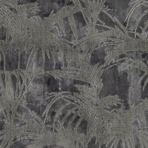 Tropicale Charcoal by Clarke And Clarke Designer Fabric