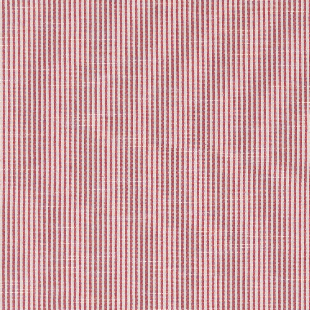 Bempton Red by Clarke And Clarke Designer Fabric CLARKE & CLARKE BEMPTON COTTON - 100% India - Horizontal: 0.1875 and Vertical: 0 55.125 - Swanky Fabrics -