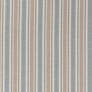 Mappleton Denim/Red by Clarke And Clarke Designer Fabric