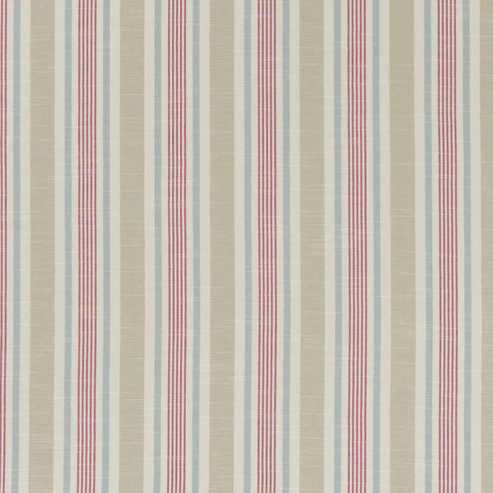 Mappleton Fuchsia by Clarke And Clarke Designer Fabric CLARKE & CLARKE BEMPTON COTTON - 100% India - Horizontal: 4.5 and Vertical: 0 55.125 - Swanky Fabrics -