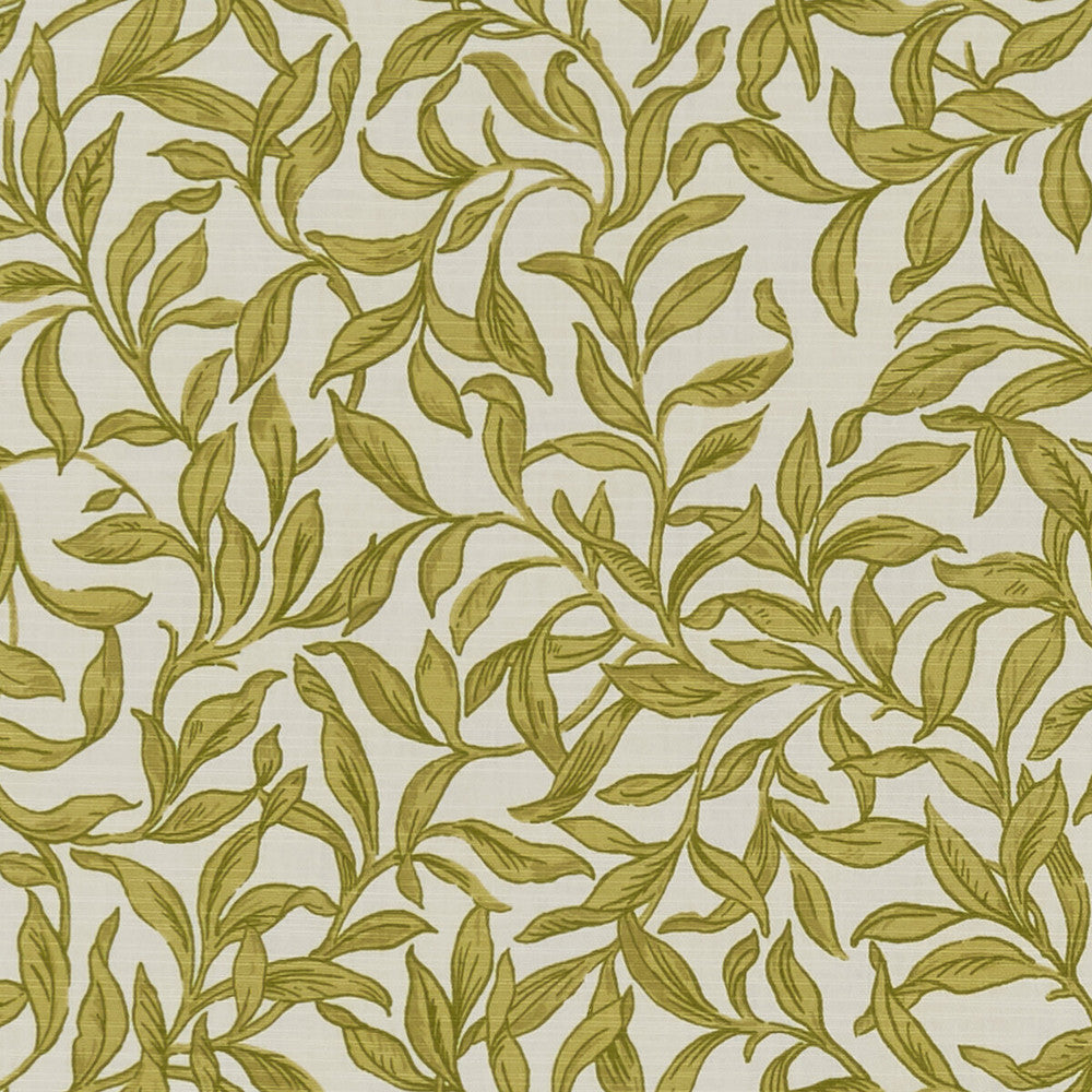 Entwistle Chartreuse by Clarke And Clarke Designer Fabric CLARKE & CLARKE SHERWOOD COTTON - 100% Turkey MEDIUM Horizontal: and Vertical: 54 - Swanky Fabrics -