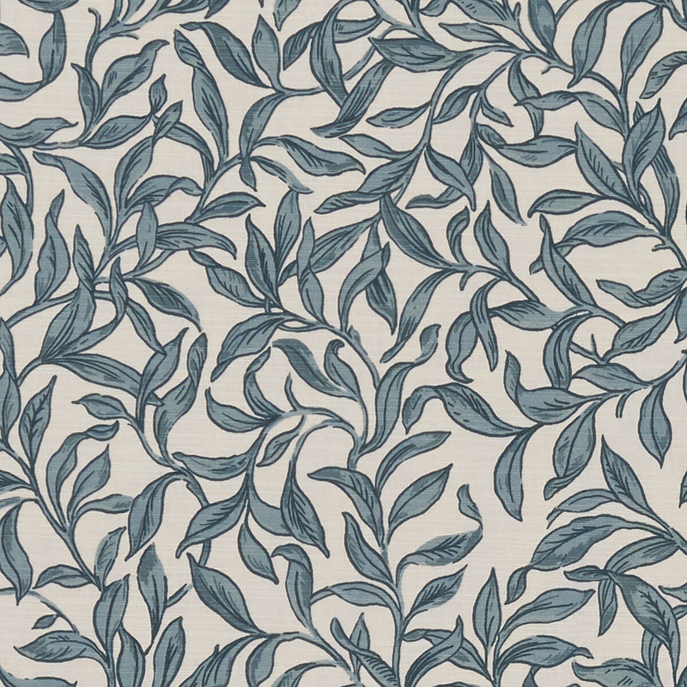 Entwistle Teal by Clarke And Clarke Designer Fabric CLARKE & CLARKE SHERWOOD COTTON - 100% Turkey MEDIUM Horizontal: and Vertical: 54 - Swanky Fabrics -