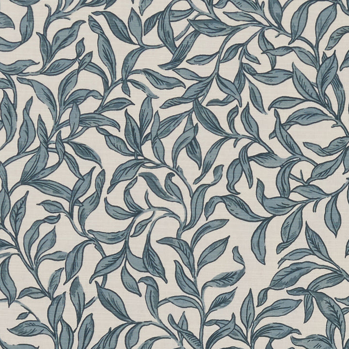 Entwistle Teal by Clarke And Clarke Designer Fabric CLARKE & CLARKE SHERWOOD COTTON - 100% Turkey MEDIUM Horizontal: and Vertical: 54 - Swanky Fabrics -