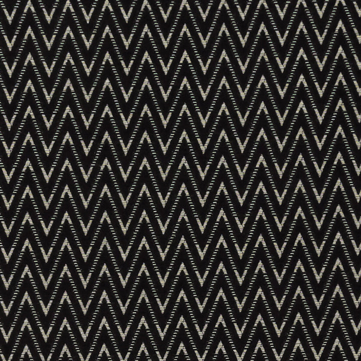 Zion Noir by Clarke And Clarke Designer Fabric CLARKE & CLARKE AVALON VISCOSE - 43%;COTTON - 33%;POLYESTER - 24% Turkey MEDIUM Horizontal: 1.375 and Vertical: 1 54 - Swanky Fabrics -