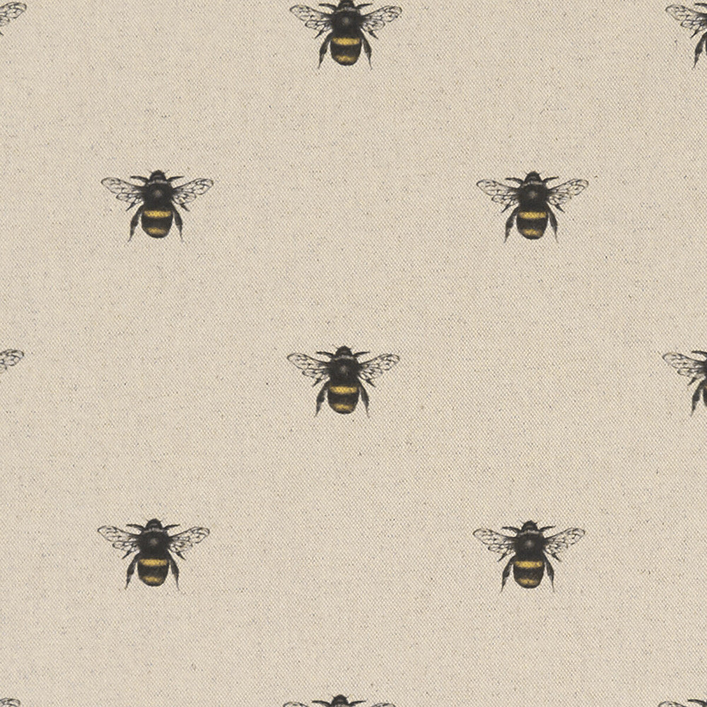 Abeja Linen by Clarke And Clarke Fabric Clarke And Clarke Fabric Abeja LinenFabric CLARKE & CLARKE EDEN COTTON - 90%;LINEN - 10% Spain </p><p>Repeat: H: 6.75, V: 6.375 54.375 - Fabric Carolina -