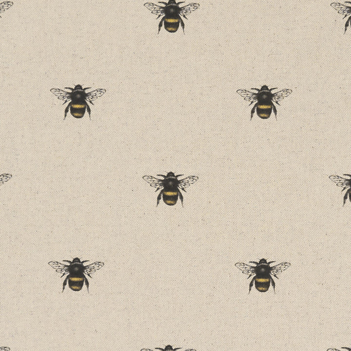 Abeja Linen by Clarke And Clarke Fabric Clarke And Clarke Fabric Abeja LinenFabric CLARKE & CLARKE EDEN COTTON - 90%;LINEN - 10% Spain </p><p>Repeat: H: 6.75, V: 6.375 54.375 - Fabric Carolina -