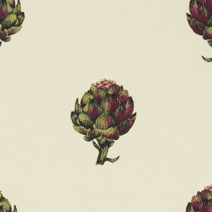 Artichoke Ivory by Clarke And Clarke Designer Fabric