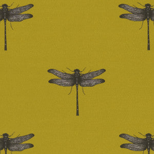 Azure Ochre by Clarke And Clarke Designer Fabric