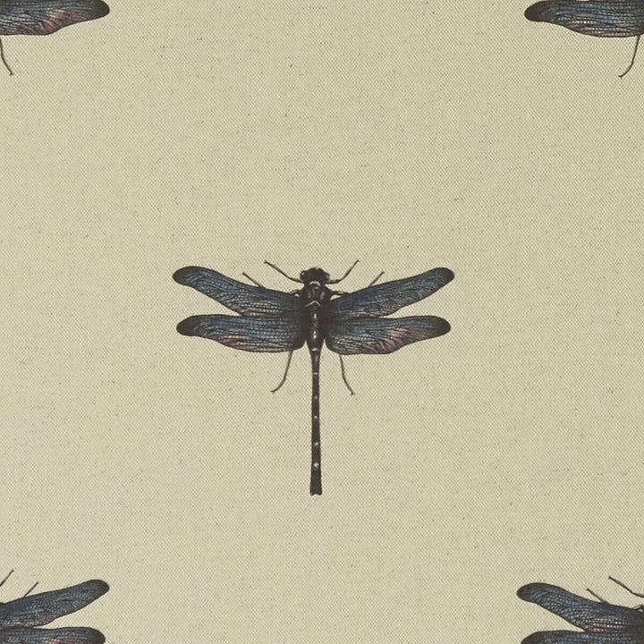 Azure Teal by Clarke And Clarke Designer Fabric CLARKE & CLARKE EDEN COTTON - 90%;LINEN - 10% Spain MEDIUM Horizontal: 26.625 and Vertical: 12.25 54.375 - Swanky Fabrics -