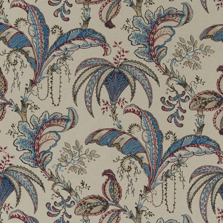 Ophelia Denim by Clarke And Clarke Fabric Clarke And Clarke Fabric Ophelia DenimFabric CLARKE & CLARKE EDEN COTTON - 90%;LINEN - 10% Spain </p><p>Repeat: H: 26.625, V: 24.875 54.375 - Fabric Carolina -