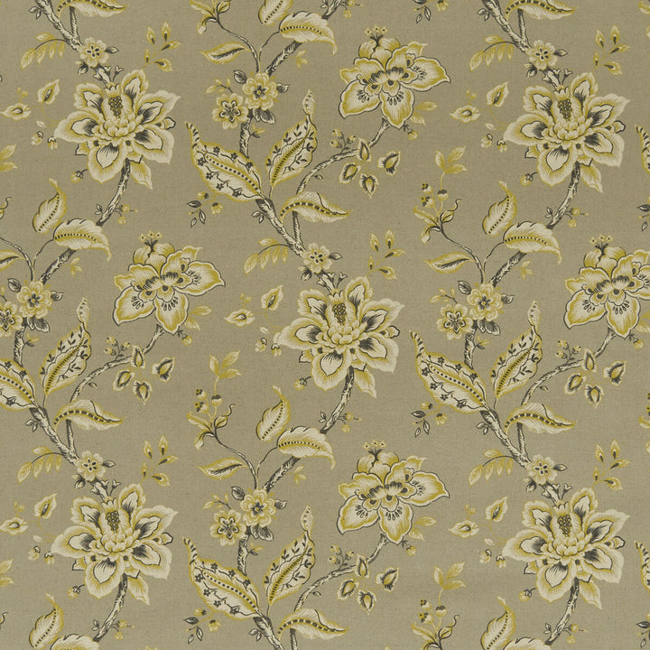 Palampore Mineral by Clarke And Clarke Designer Fabric CLARKE & CLARKE EDEN COTTON - 90%;LINEN - 10% Spain MEDIUM Horizontal: 17.75 and Vertical: 16.625 54.375 - Swanky Fabrics -