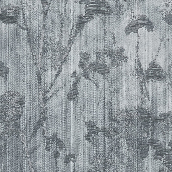 Silhouette Charcoal by Clarke And Clarke Designer Fabric CLARKE & CLARKE DIFFUSION POLYESTER - 51%;COTTON - 26%;NYLON - 23% India Horizontal: 18.25 and Vertical: 25.188 54.75 - Swanky Fabrics -
