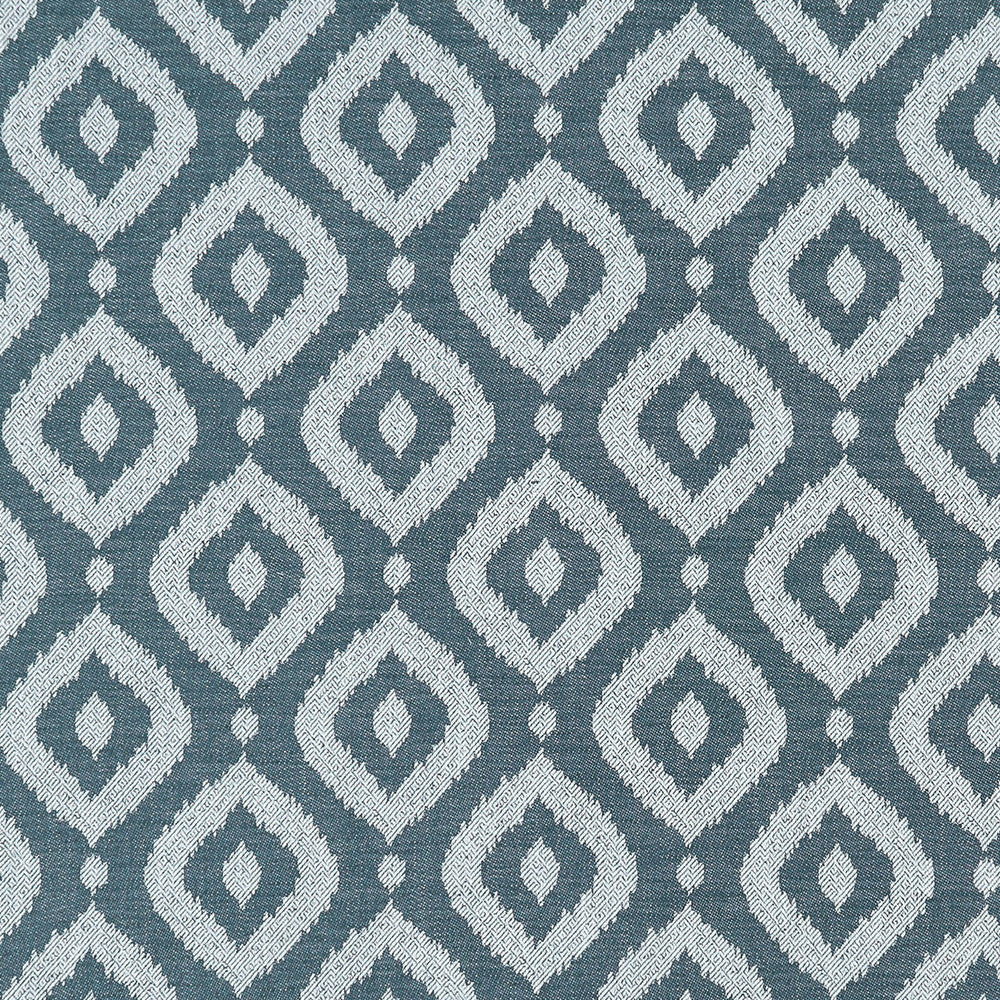 Soraya Denim by Clarke And Clarke Designer Fabric CLARKE & CLARKE PRINCE OF PERSIA POLYESTER - 64%;VISCOSE - 25%;LINEN - 11% India HEAVY Horizontal: 6.938 and Vertical: 7.125 55.625 - Swanky Fabrics -