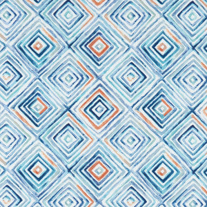 Otis Denim/Spice by Clarke And Clarke Designer Fabric