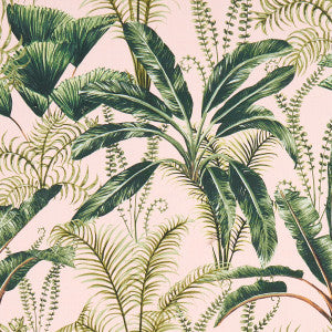 Majorelle Blush by Clarke And Clarke Designer Fabric