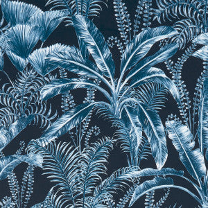 Majorelle Velvet Midnight by Clarke And Clarke Designer Fabric