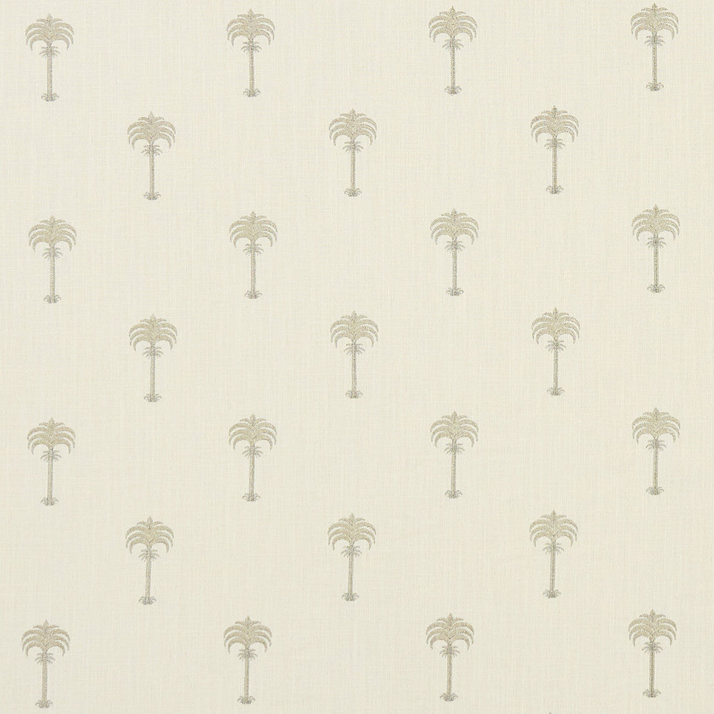 Menara Metallic Champagne/Ivory by Clarke And Clarke Designer Fabric CLARKE & CLARKE PRINCE OF PERSIA COTTON - 96%;POLYESTER - 4% India - Horizontal: 6.25 and Vertical: 6.313 50 - Swanky Fabrics -