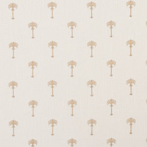 Menara Metallic Rose Gold/Ivory by Clarke And Clarke Designer Fabric