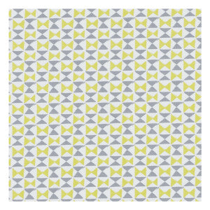 Orianna Chartreuse/Charcoal by Clarke And Clarke Designer Fabric