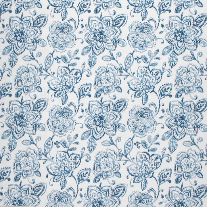 F1412 Denim by Greenhouse Designer Fabric 100% Polyester China 50,000 double rubs </p><p>Repeat: 13" H, 14" V 54" - Swanky Fabrics -