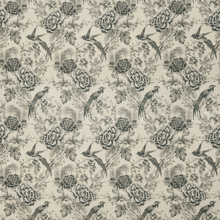Avium Charcoal by Clarke And Clarke Fabric Clarke And Clarke Fabric Avium CharcoalFabric CLARKE & CLARKE BOTANIST POLYESTER - 62%;COTTON - 38% India </p><p>Repeat: H: 14, V: 29.53 56 - Fabric Carolina -