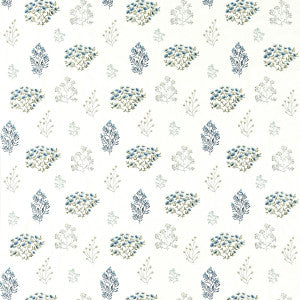 Floris Mineral/Denim by Clarke And Clarke Designer Fabric