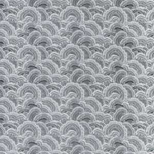 Langei Pewter by Clarke And Clarke Designer Fabric