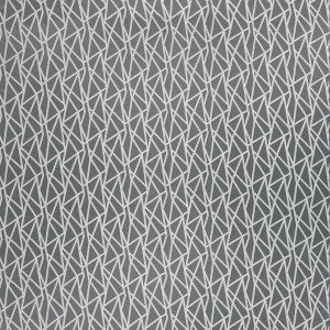 Geomo Pewter by Clarke And Clarke Designer Fabric