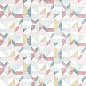 Lanna Mineral/Blush by Clarke And Clarke Designer Fabric
