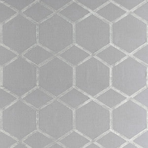 Forma Charcoal/Silver by Clarke And Clarke Designer Fabric